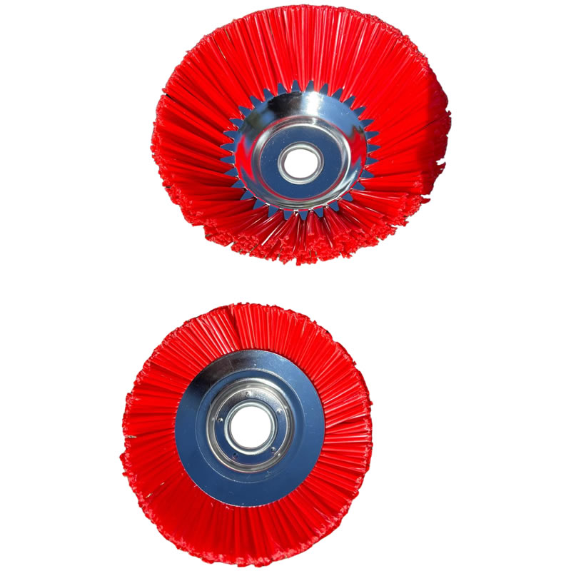 N.2 Brosse en nylon pour débroussailleuse